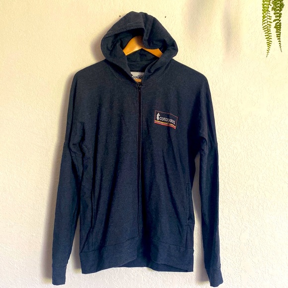 COTOPAXI Blue/Gray Full Zip Hoodie M-XS W-Small - Picture 1 of 3